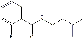 2-bromo-N-isopentylbenzamide Struktur