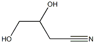 3,4-Dihydroxybutyronitrile Struktur