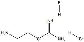 2-(2-Aminoethyl)-2-thiopseudourea dihydroboromide Struktur