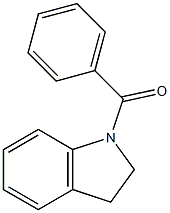 2,3-dihydro-1H-indol-1-yl(phenyl)methanone Struktur