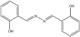 2-hydroxybenzaldehyde N-[(E)-(2-hydroxyphenyl)methylidene]hydrazone Struktur