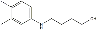 4-(3,4-dimethylanilino)-1-butanol Struktur