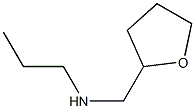 N-propyl-N-(tetrahydro-2-furanylmethyl)amine Struktur