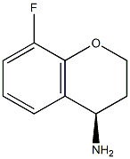 (R)-8-fluoro-3,4-dihydro-2H-chromen-4-amine Struktur