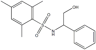 2-Phenyl-2-[(2,4,6-trimethylphenylsulfonyl)amino]ethanol Struktur