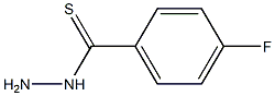 4-Fluorophenylthiocarbonylhydrazine Struktur