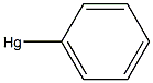 Phenylmercury(I)cation Struktur