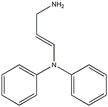 N,N-Diphenyl-1-propene-1,3-diamine Struktur