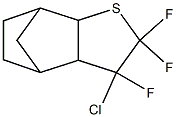 Octahydro-3-chloro-2,2,3-trifluoro-4,7-methanobenzo[b]thiophene Struktur