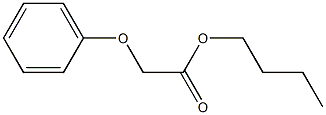 Phenoxyacetic acid butyl ester Struktur