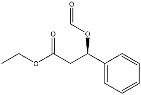 [R,(+)]-3-(Formyloxy)-3-phenylpropionic acid ethyl ester Struktur