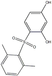 2,4-Dihydroxy-2',6'-dimethyl[sulfonylbisbenzene] Struktur