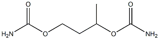 1,3-Butanediol dicarbamate Struktur