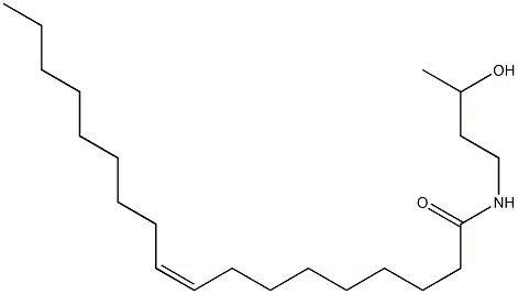 N-(3-Hydroxybutyl)oleic amide Struktur