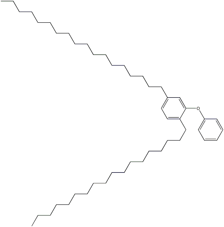 2,5-Dioctadecyl[oxybisbenzene] Struktur