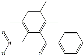 3,5,6-Trimethyl-2-(nitromethyl)benzophenone Struktur