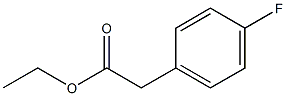 4-Fluorobenzeneacetic acid ethyl ester Struktur