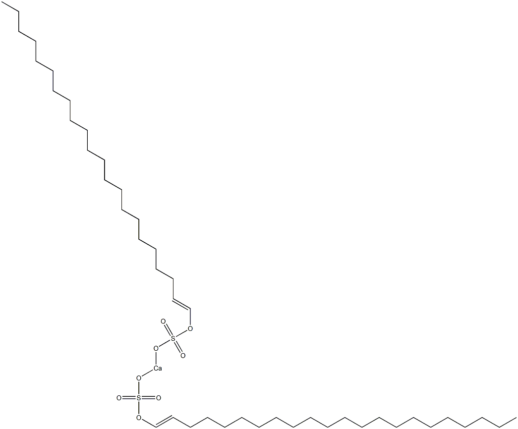 Bis[(1-docosenyloxy)sulfonyloxy]calcium Struktur