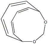 11,13-Dioxabicyclo[4.4.3]trideca-2,4,7,9-tetrene Struktur