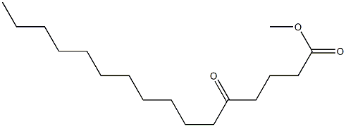 5-Ketopalmitic acid methyl ester Struktur