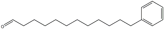 12-Phenyl-1-dodecanone Struktur