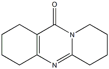 1,2,3,4,6,7,8,9-Octahydro-11H-pyrido[2,1-b]quinazolin-11-one Struktur