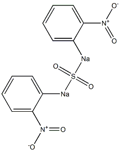 2-Nitrophenyl(sodio) sulfone Struktur