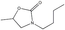 5-Methyl-3-butyloxazolidin-2-one Struktur