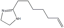 2-(6-Heptenyl)-1-imidazoline Struktur