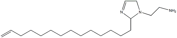 1-(2-Aminoethyl)-2-(13-tetradecenyl)-3-imidazoline Struktur