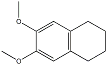 6,7-Dimethoxytetralin Struktur