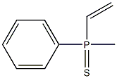 Methylphenylvinylphosphine sulfide Struktur