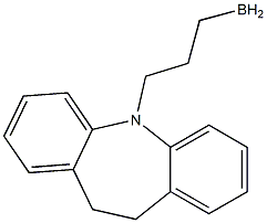 5-(3-Borylpropyl)-10,11-dihydro-5H-dibenz[b,f]azepine Struktur