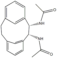 (1R,2S)-N,N'-Diacetyl-1,2-[ethylenebis(3,1-phenylene)]ethane-1,2-diamine Struktur