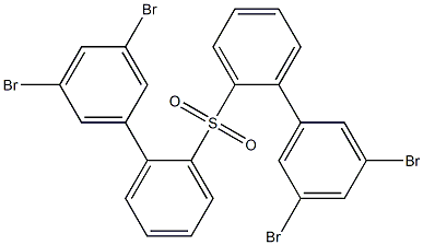 3,5-Dibromophenylphenyl sulfone Struktur