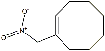 1-(Nitromethyl)cyclooctene Struktur