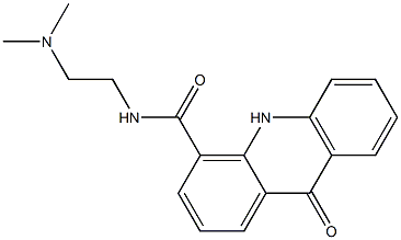 N-[2-(Dimethylamino)ethyl]-9-oxo-9,10-dihydroacridine-4-carboxamide Struktur