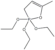 2,2,2-Triethoxy-5-methyl-2,3-dihydro1,2-oxaphosphole Struktur