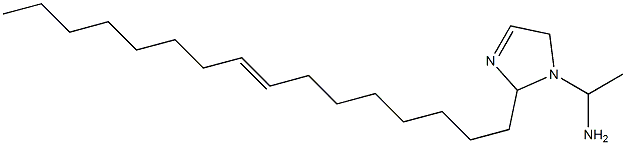 1-(1-Aminoethyl)-2-(8-hexadecenyl)-3-imidazoline Struktur