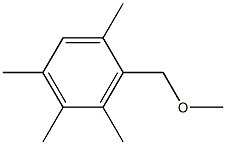 2-Methoxymethyl-1,3,4,5-tetramethylbenzene Struktur