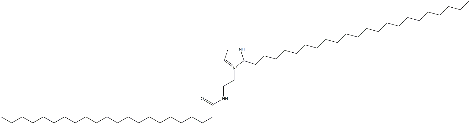 3-[2-(Docosanoylamino)ethyl]-2-docosyl-3-imidazoline-3-ium Struktur