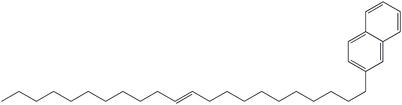 2-(11-Docosenyl)naphthalene Struktur