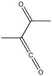 2-Methyl-1-butene-1,3-dione Struktur