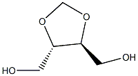 2-O,3-O-Methylene-L-threitol Struktur