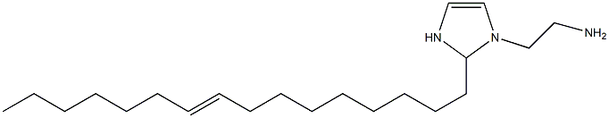 1-(2-Aminoethyl)-2-(9-hexadecenyl)-4-imidazoline Struktur