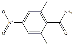 4-Nitro-2,6-dimethylbenzamide Struktur