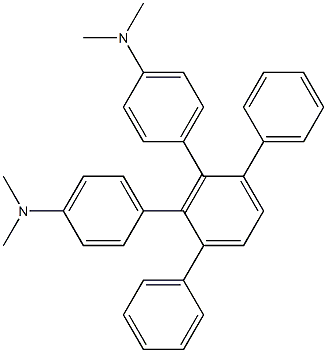 1,4-Diphenyl-2,3-bis(4-dimethylaminophenyl)benzene Struktur