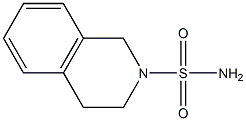 2-Sulfamoyl-1,2,3,4-tetrahydroisoquinoline Struktur