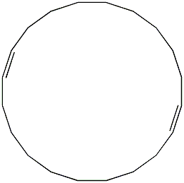 1,11-Cycloicosadiene Struktur