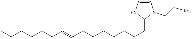 1-(2-Aminoethyl)-2-(8-pentadecenyl)-4-imidazoline Struktur